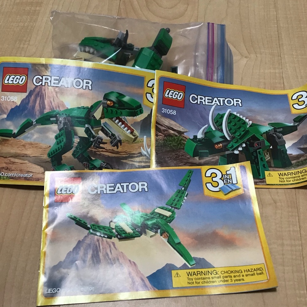 Lego 31058 Creator 3-in-1 Mighty Dinosaurs